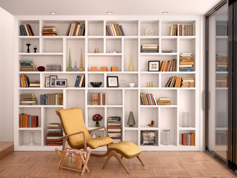 Custom Bookcase Installation in Charlotte, NC