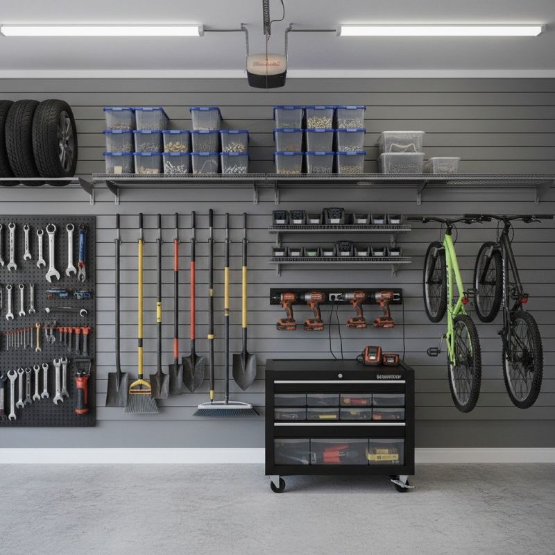 Garage Shelves Installation in Loudoun County, VA