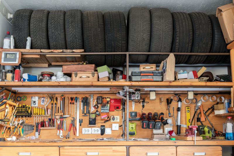 Garage Tool Rack Installation in Loudoun County, VA